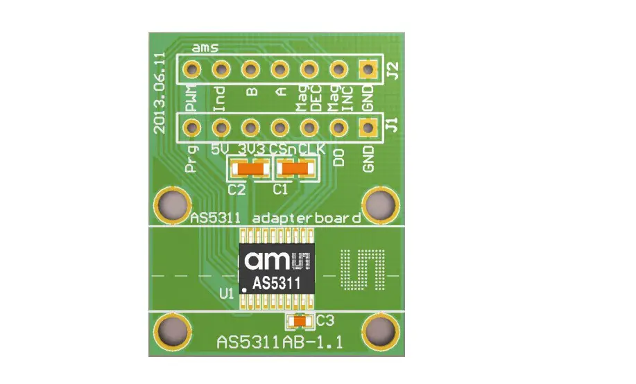 Ams As5311 12-bit Linear Incremental Position Sensor With Abi And Pwm Output User Manual