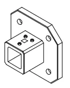 nVent HOFFMAN CCS8WFLG COMPACT Wall Flange - Fig 1