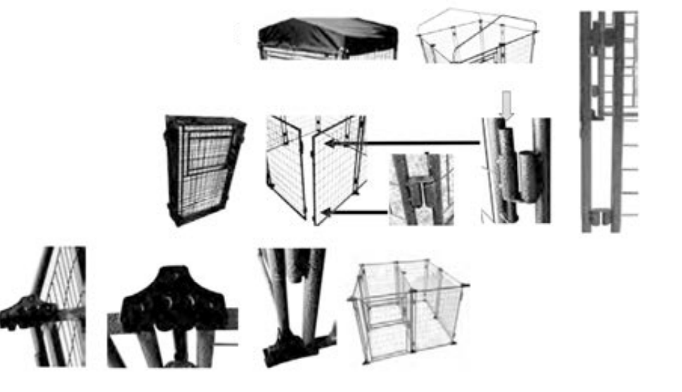 TRIXIE 39211 Deluxe Outdoor Dog Kennel - FIG 2