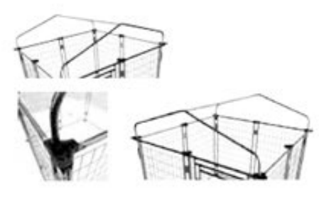 TRIXIE 39211 Deluxe Outdoor Dog Kennel - FIG 3