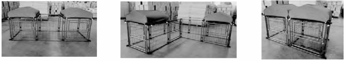 TRIXIE 39211 Deluxe Outdoor Dog Kennel - Pet Kennel