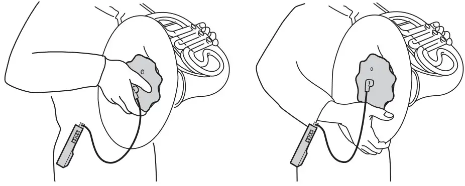YAMAHA PM1X Silent Brass Tuba Pickup Mute - fig 6