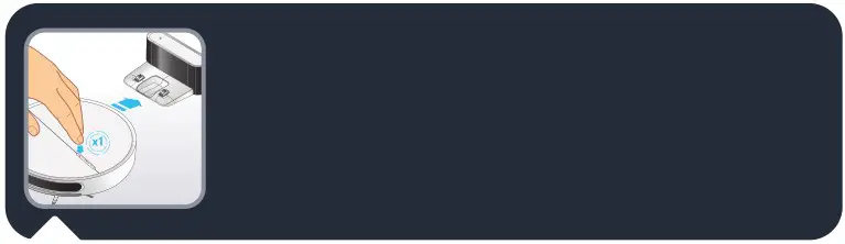 Rowenta Serie 60 X-Plorer Vacuum Cleaner - To ask the robot to go back to its docking station and charge