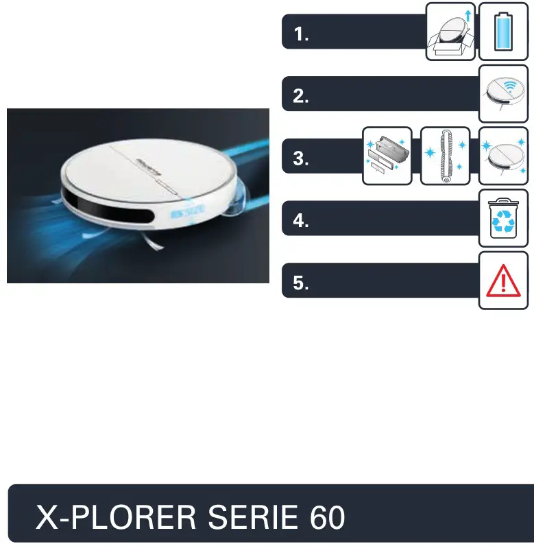 Rowenta Serie 60 X-Plorer Vacuum Cleaner User Guide
