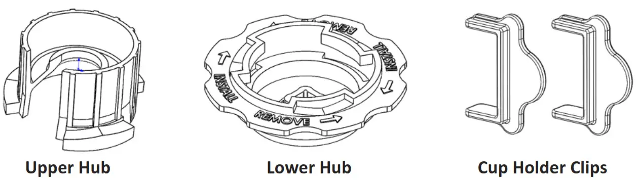 MULTIPLEX UI 4.0.10 BIC Manual Fill Blender Shaft Replacement Tool - Fig1