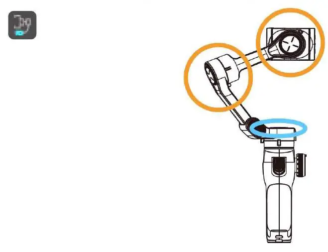 Shenzhen JX ROBOT Technology Co Ltd SPRX8 Smartphone Gimbal User Manual - Half Follow