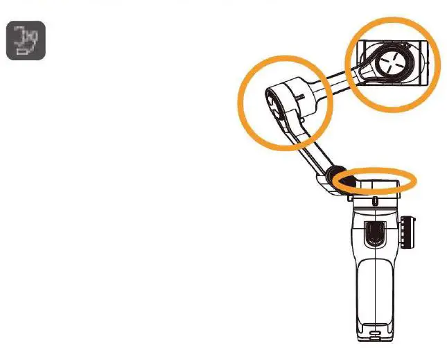Shenzhen JX ROBOT Technology Co Ltd SPRX8 Smartphone Gimbal User Manual - Lock Full