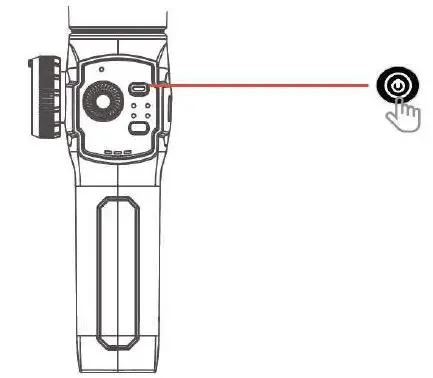 Shenzhen JX ROBOT Technology Co Ltd SPRX8 Smartphone Gimbal User Manual - Power off