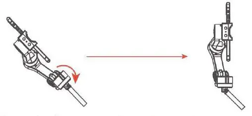 Shenzhen JX ROBOT Technology Co Ltd SPRX8 Smartphone Gimbal User Manual - The built-in extension rod has a fixed