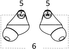 CALCINI Punch3 True Wireless Earbuds B3