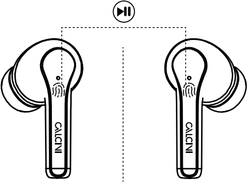 CALCINI Punch3 True Wireless Earbuds D3