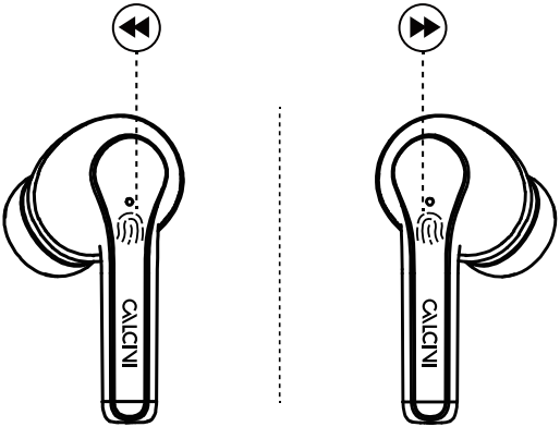 CALCINI Punch3 True Wireless Earbuds D4