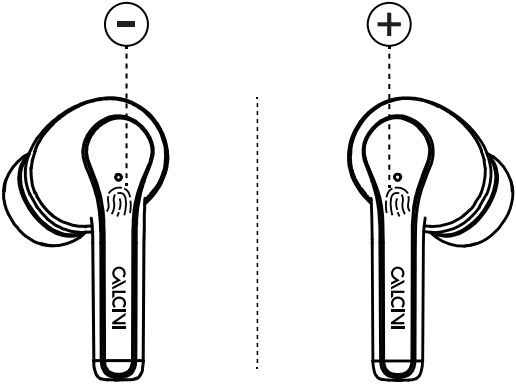 CALCINI Punch3 True Wireless Earbuds D5