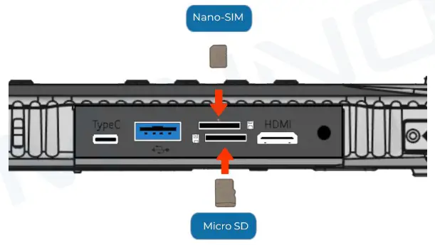 MINNO Intrepid W10 Pro 10 Inch Windows Rugged Tablet - overview 3