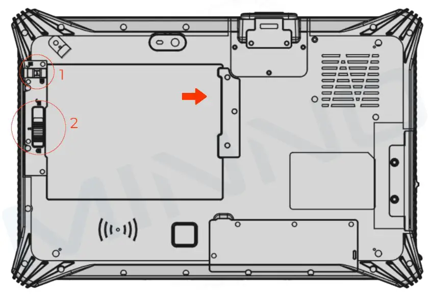 MINNO Intrepid W10 Pro 10 Inch Windows Rugged Tablet - overview 4