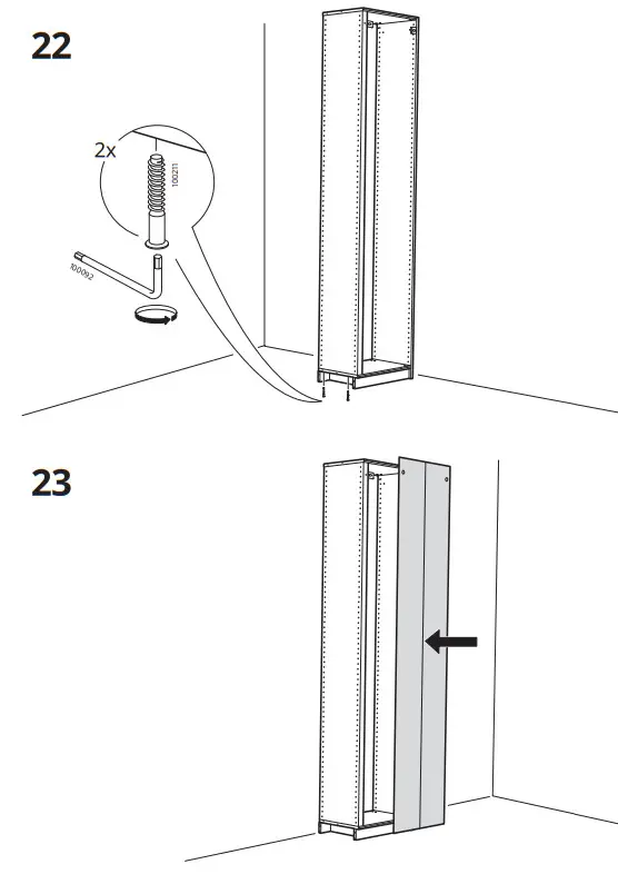IKEA PAX Wardrobe Combination - Fiure 24