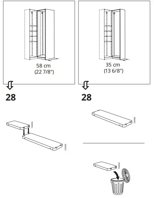 IKEA PAX Wardrobe Combination - Fiure 28