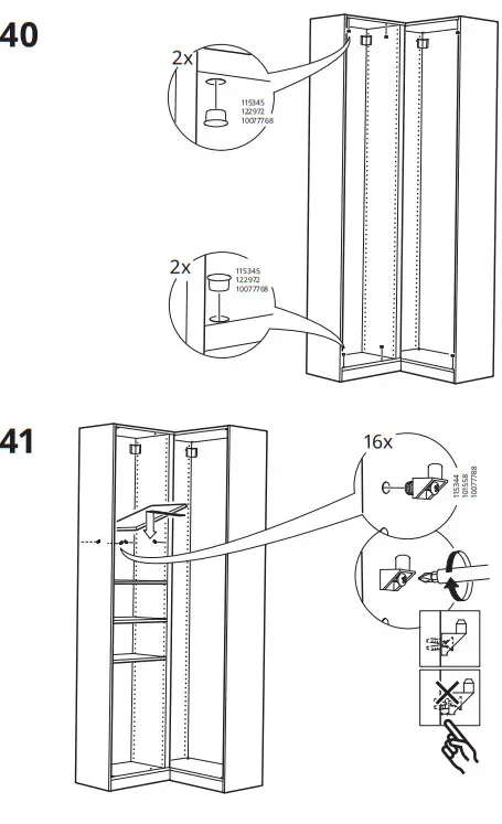 IKEA PAX Wardrobe Combination - Fiure 35