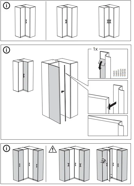 IKEA PAX IKEA PAX Wardrobe Combination - Fiure 37Wardrobe Combination - Fiure 37