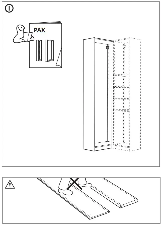 IKEA PAX Wardrobe Combination - Fiure 4