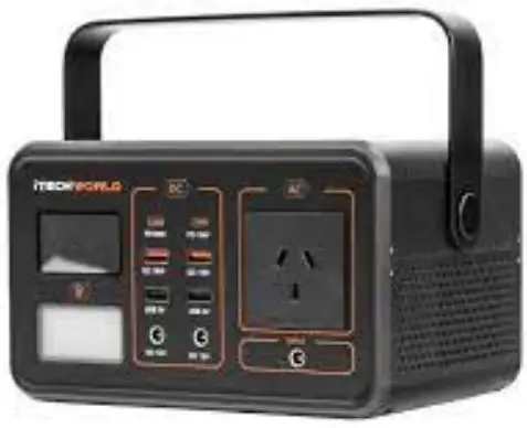 ITECHWORLD iTECH300 PRO Portable Lithium Power Station