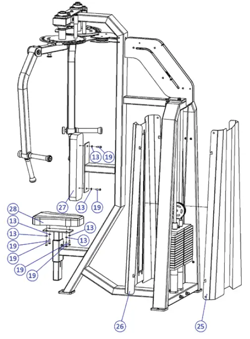 SB-PFRDC200S-PEC-FLY,-Rear-DELT-Combo-Machine-fig- (6)