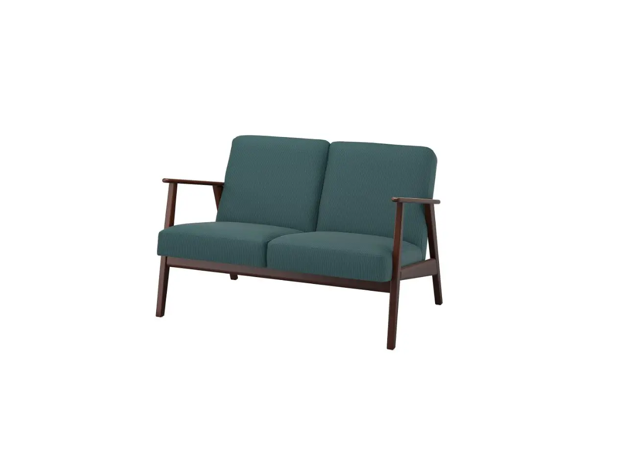 Ikea Ekenäset 2 Seat Sofa Kelinge Grey Turquoise Instructions