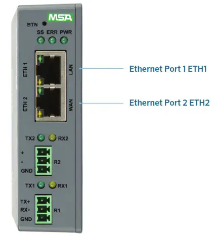 Hunter FS-3000 Automation Gateway Field Server - Ethernet Port 1 ETH1