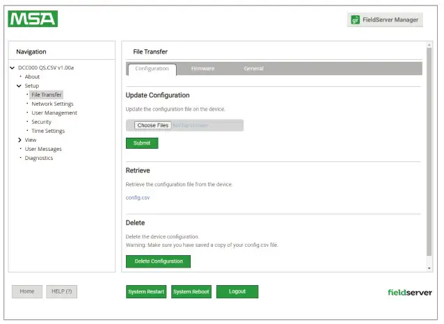 Hunter FS-3000 Automation Gateway Field Server - Submit