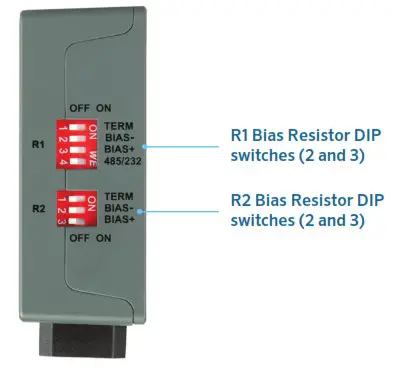 Hunter FS-3000 Automation Gateway Field Server - Termination Resistor