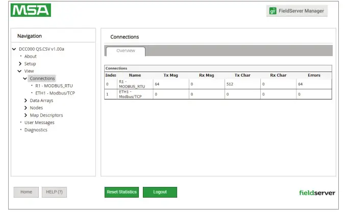 Hunter FS-3000 Automation Gateway Field Server - errors