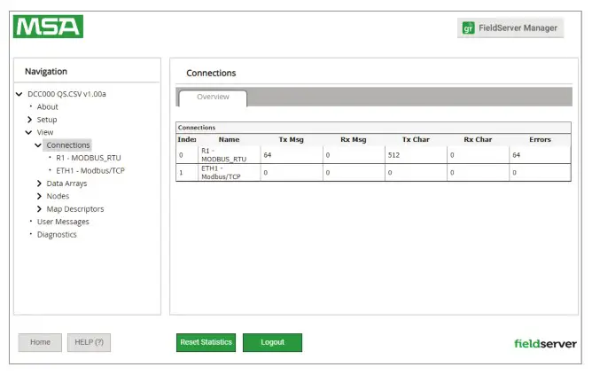Hunter FS-3000 Automation Gateway Field Server - landing