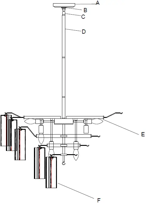 CRYSTORAMA ADD-312-AG-WH Addis 12 Light Aged Brass Chandelier 05