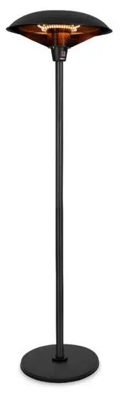 VONROC PH513AC Patio Heater Eolo On Stand