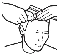 CONAIR HC6500 Close Cut Precision - cutting hair1