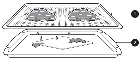 LG LSDS6338F 6.3 cu. ft. InstaView Gas Slide In Range - Broiling Guide
