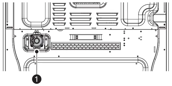 LG LSDS6338F 6.3 cu. ft. InstaView Gas Slide In Range - Regulator Position