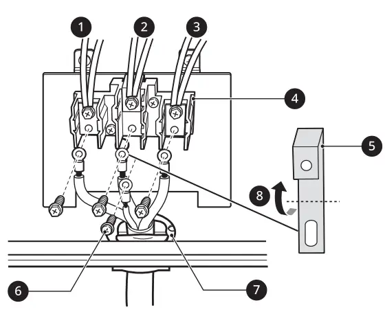 LG LSDS6338F 6.3 cu. ft. InstaView Gas Slide In Range - attaches the bent up