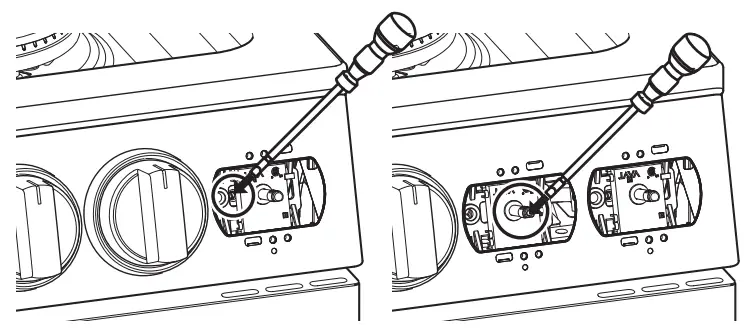 LG LSDS6338F 6.3 cu. ft. InstaView Gas Slide In Range - blade screwdrive