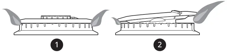 LG LSDS6338F 6.3 cu. ft. InstaView Gas Slide In Range - cap installation