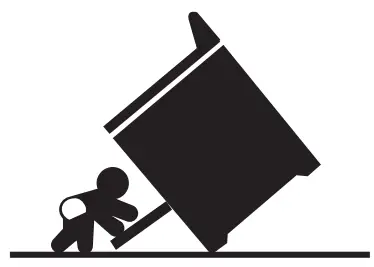 LG LSDS6338F 6.3 cu. ft. InstaView Gas Slide In Range - device to the structure