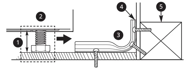 LG LSDS6338F 6.3 cu. ft. InstaView Gas Slide In Range - installed correctly