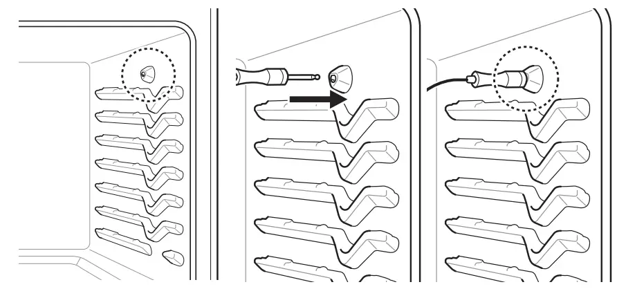 LG LSDS6338F 6.3 cu. ft. InstaView Gas Slide In Range - meat probe