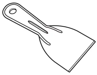 LG LSDS6338F 6.3 cu. ft. InstaView Gas Slide In Range - plastic scraper