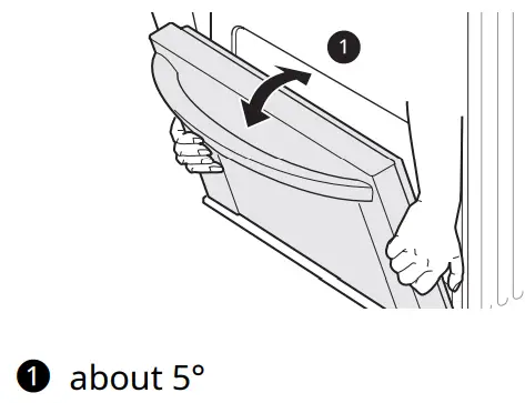 LG LSDS6338F 6.3 cu. ft. InstaView Gas Slide In Range - sides of the door