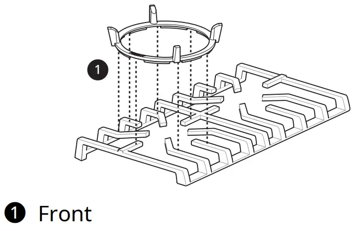 LG LSDS6338F 6.3 cu. ft. InstaView Gas Slide In Range - toward the fron