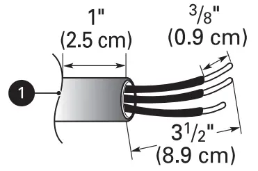 LG LSDS6338F 6.3 cu. ft. InstaView Gas Slide In Range - wires as shown