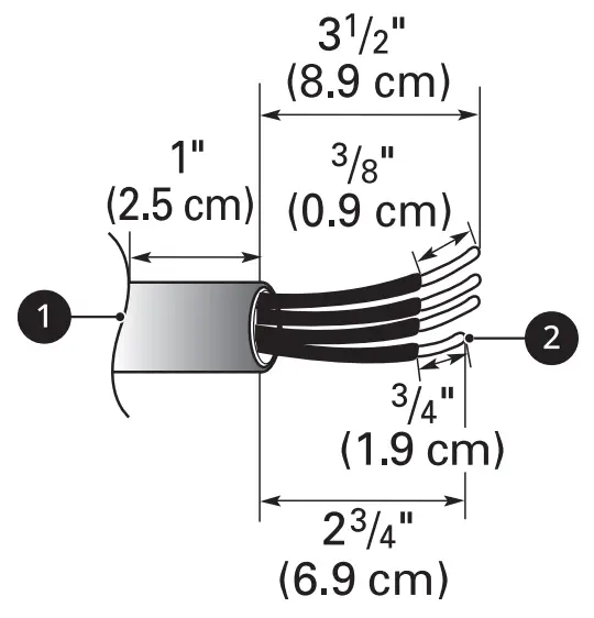 LG LSDS6338F 6.3 cu. ft. InstaView Gas Slide In Range - wires as shown1