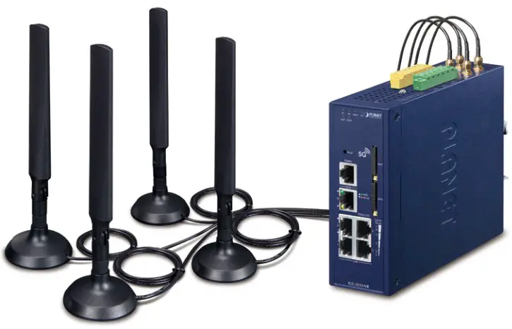 PLANET ICG 2515(W) NR Industrial 5G NR Cellular Wireless Gateway - cover