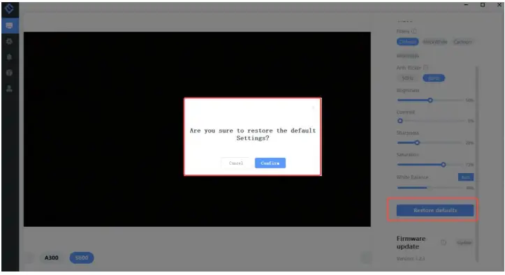 Restore Default Settings